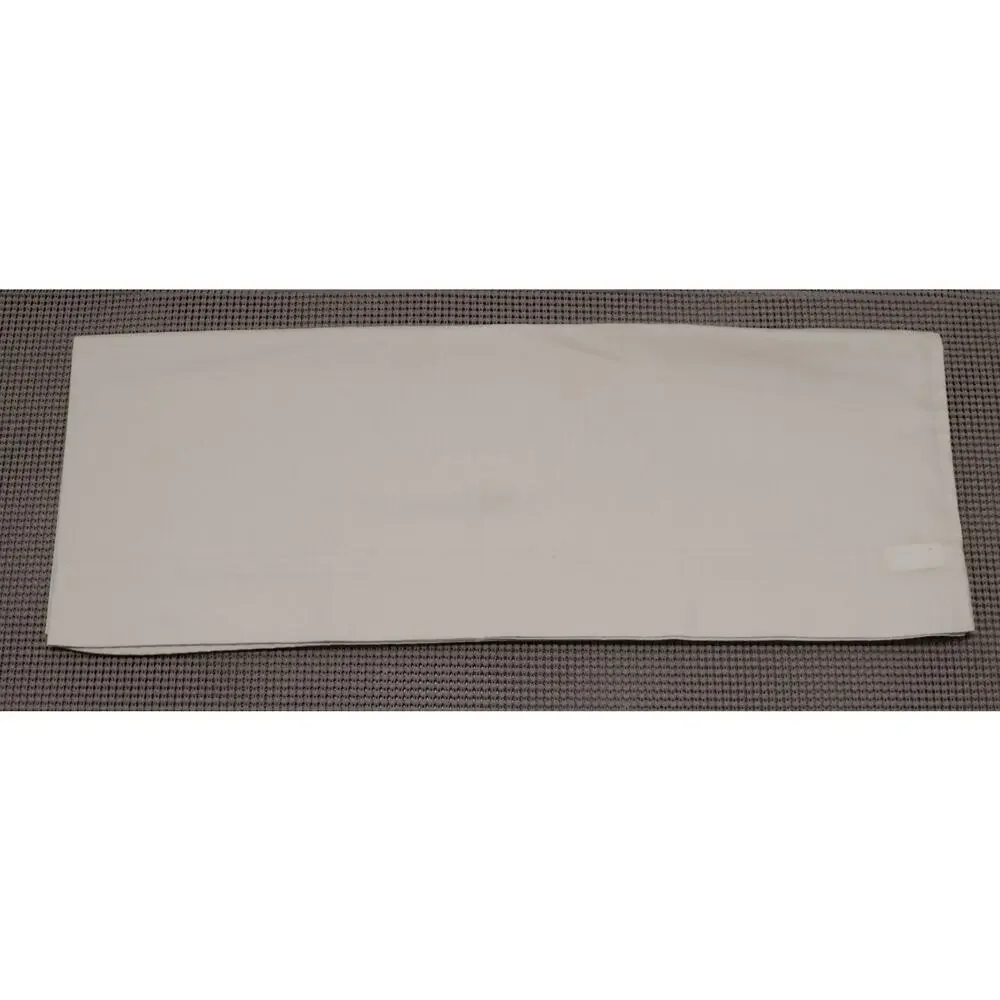 THE BIBB COMPANY Standard Pillowcase Cream 50/50 Cotton Polyester USA
